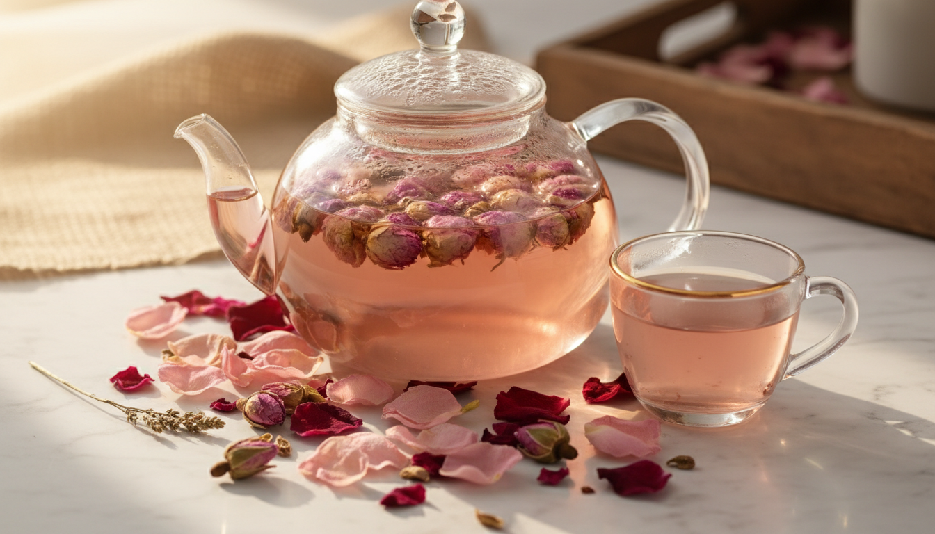 How To Make Rose Tea - Valley of Tea