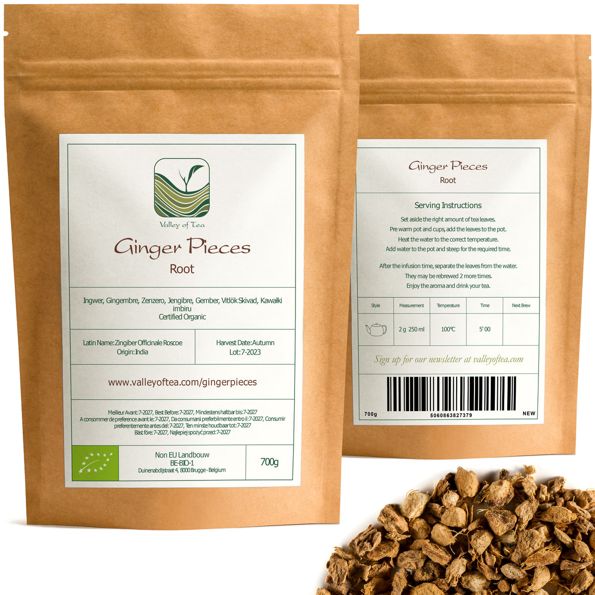 Ginger Pieces 700g
