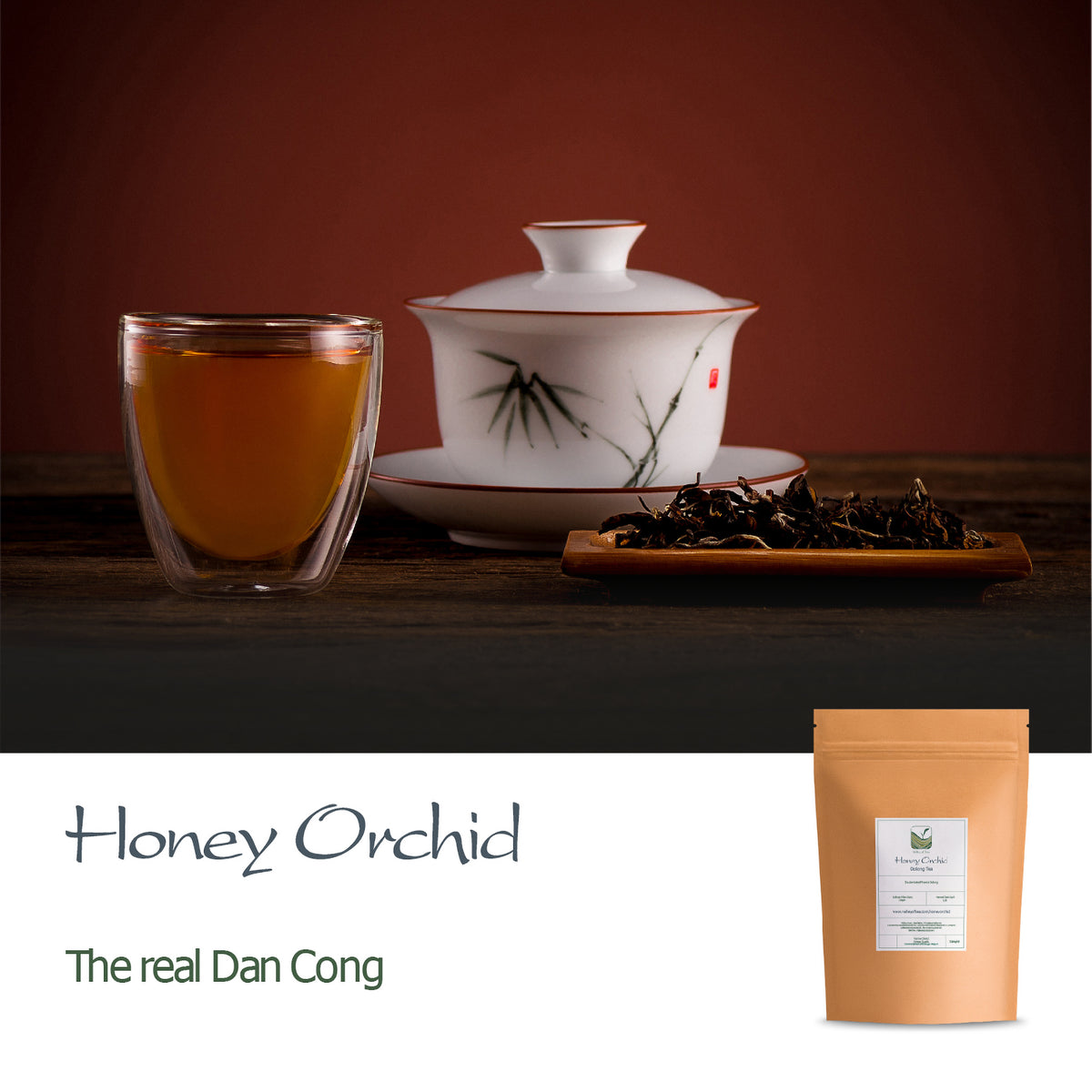 Honey Orchid Oolong Thee China - Phoenix Dan Cong Chinese Thee - Guangdong Mi Lan Xiang Wu Long Tea 