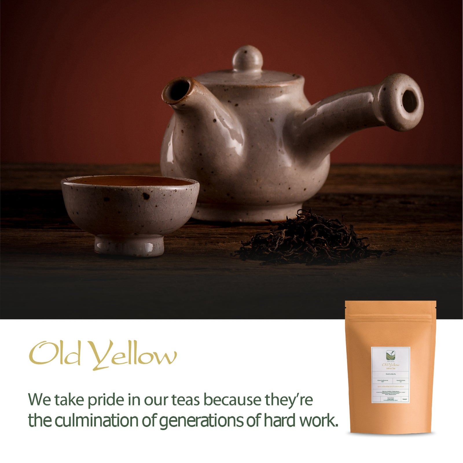 Huoshan Yellow Tea Old Methods - Sweet High Bud Tea From Huoshan Anhui 50g