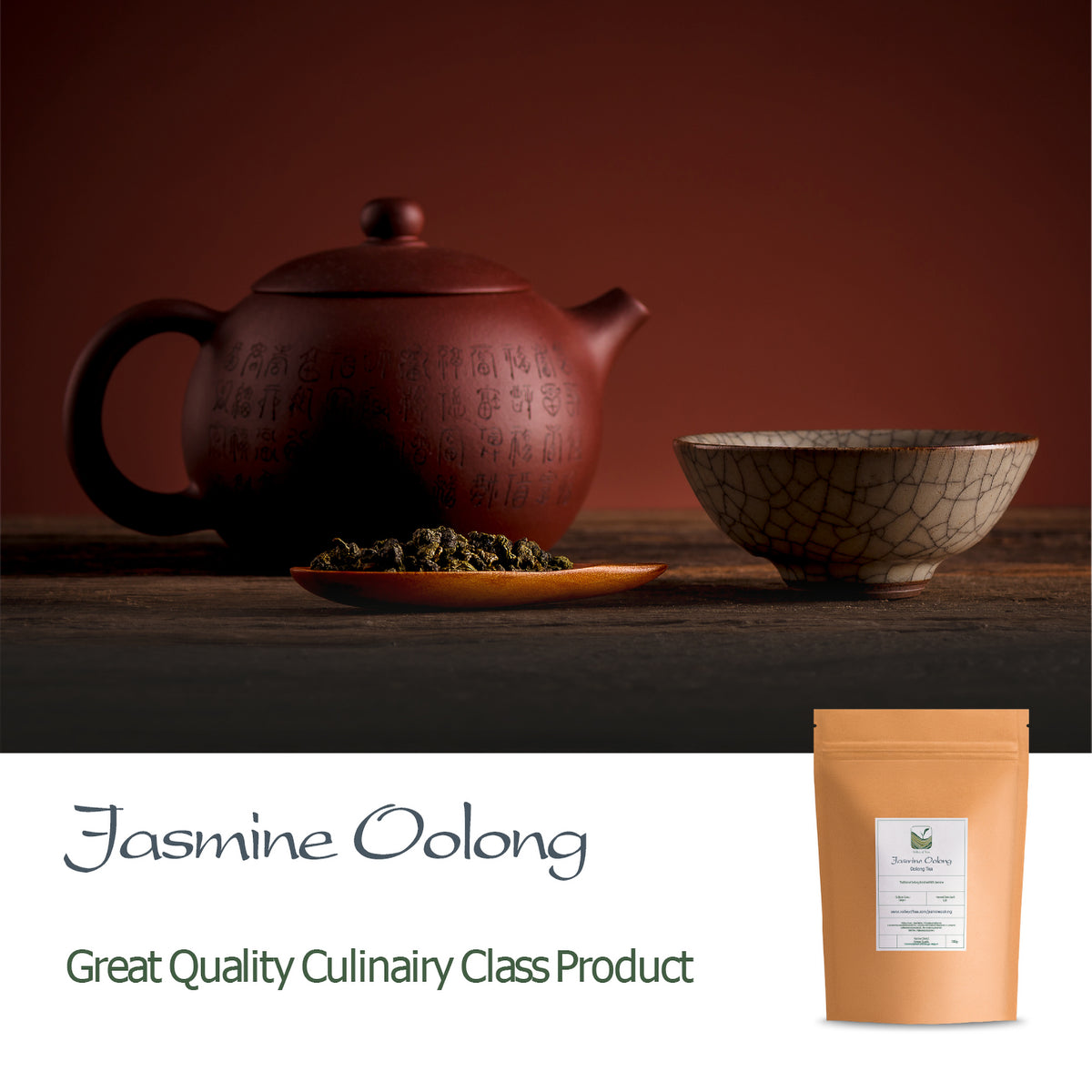 Jasmijn Oolong Thee - Artisanale Kwaliteit 