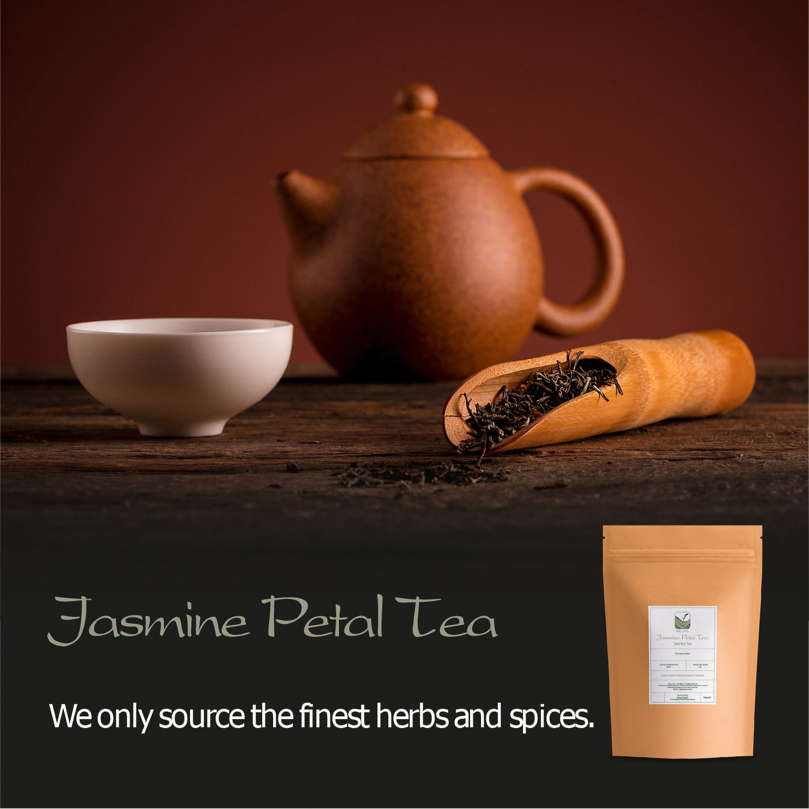 Jasmine Tea With Buds - From Jinghua Zhejiang China 75g