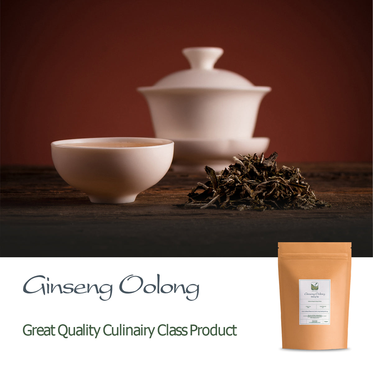 Ginseng Oolong-Tee Ren Shen – Lan Gui Ren – Imperial Ginseng