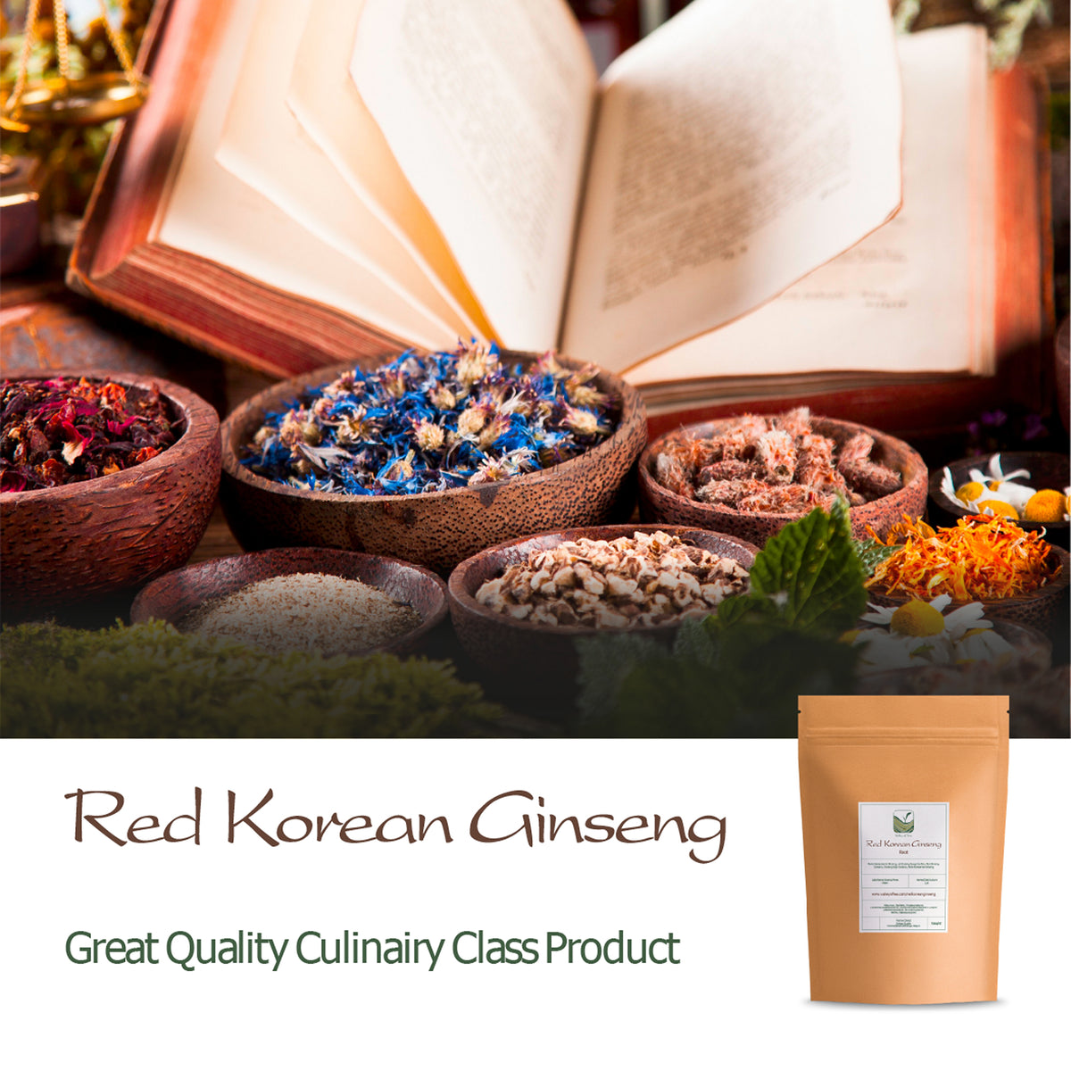 Roter Koreanischer Ginseng