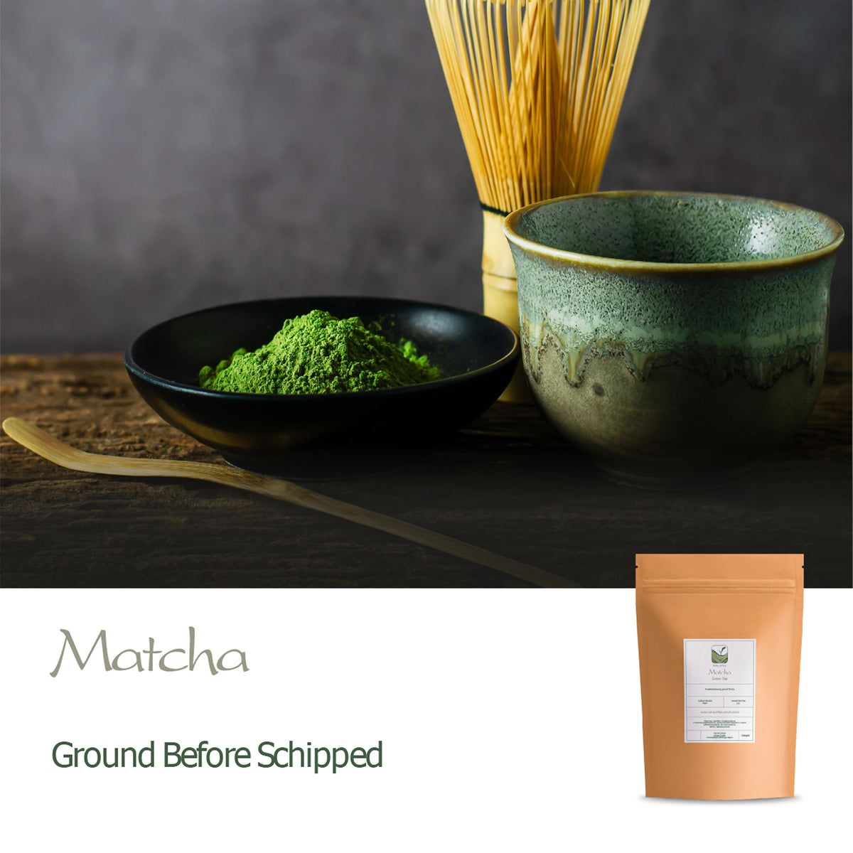 Culinaire Graad Japanse Matcha Thee - Groene Theepoeder Van Een Kleine Boerderij In Japan - Keuken Graad Perfect Voor Latte, Koken, Bakken En Smoothie 