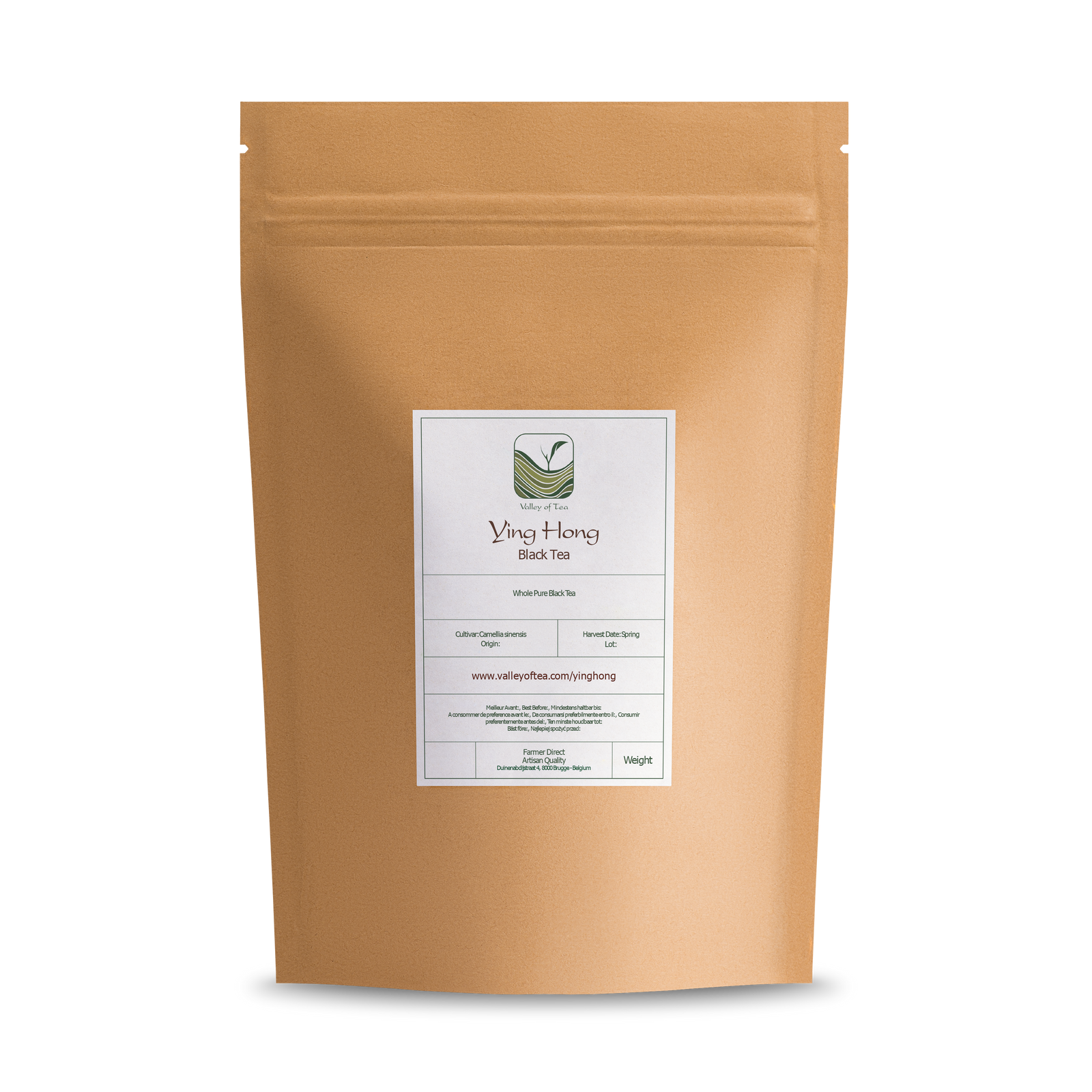 Ying Hong Yunnan Black Tea - Artisan Chinese Tea From Old Methods 50g