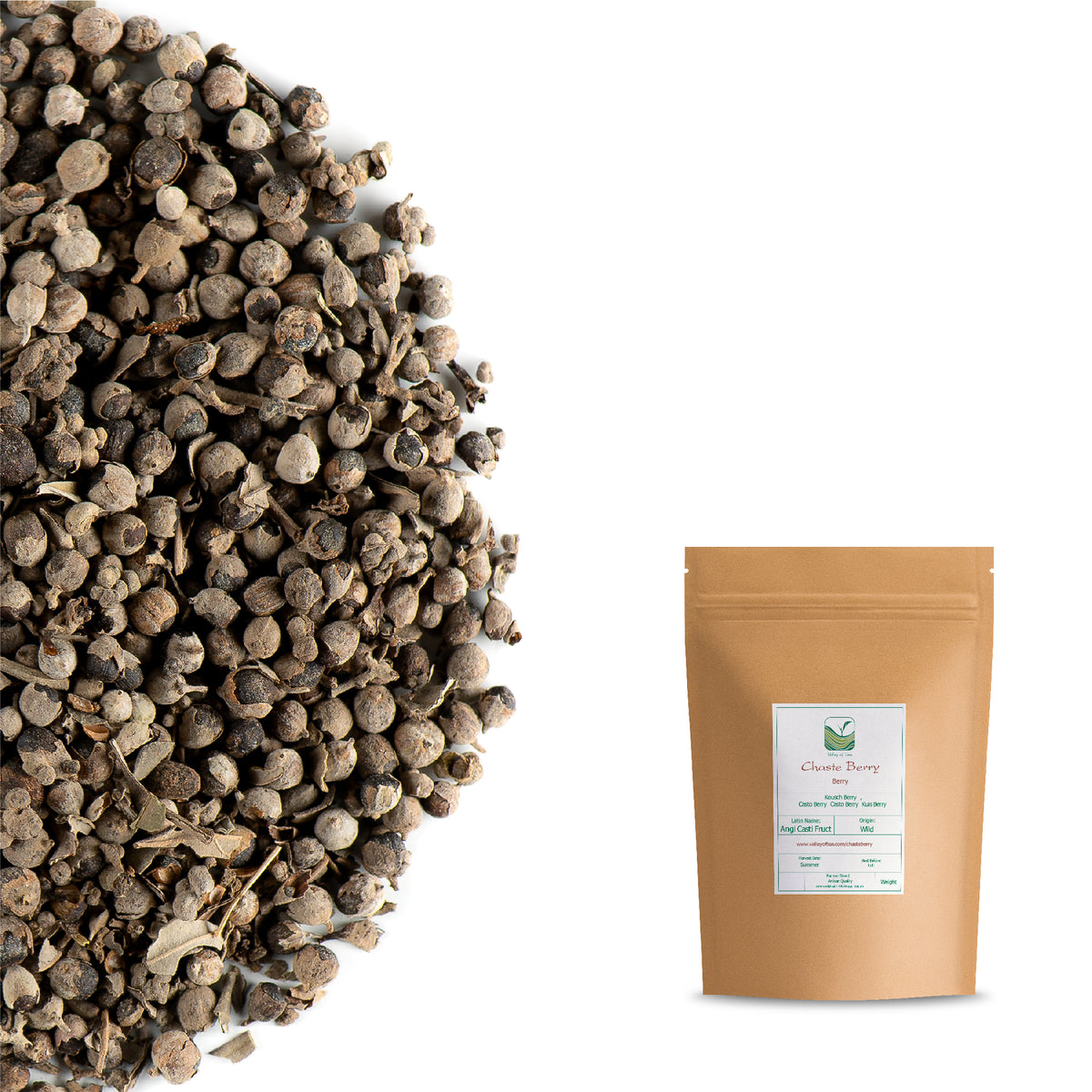 Kuisheidsboom Bes Thee - Monnikspeper Bessen 