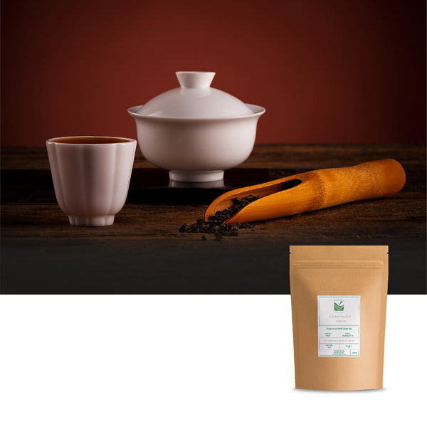Gunpowder Green Tea Loose Leaf Rolled Chinese Pellets - Valley of Tea