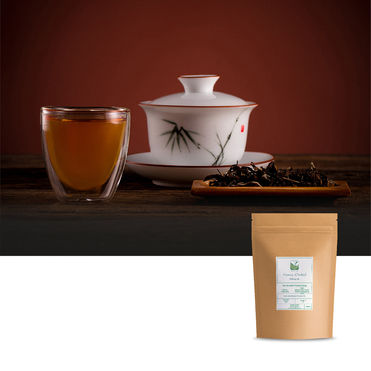 Honey Orchid Oolong Thee China - Phoenix Dan Cong Chinese Thee - Guangdong Mi Lan Xiang Wu Long Tea 