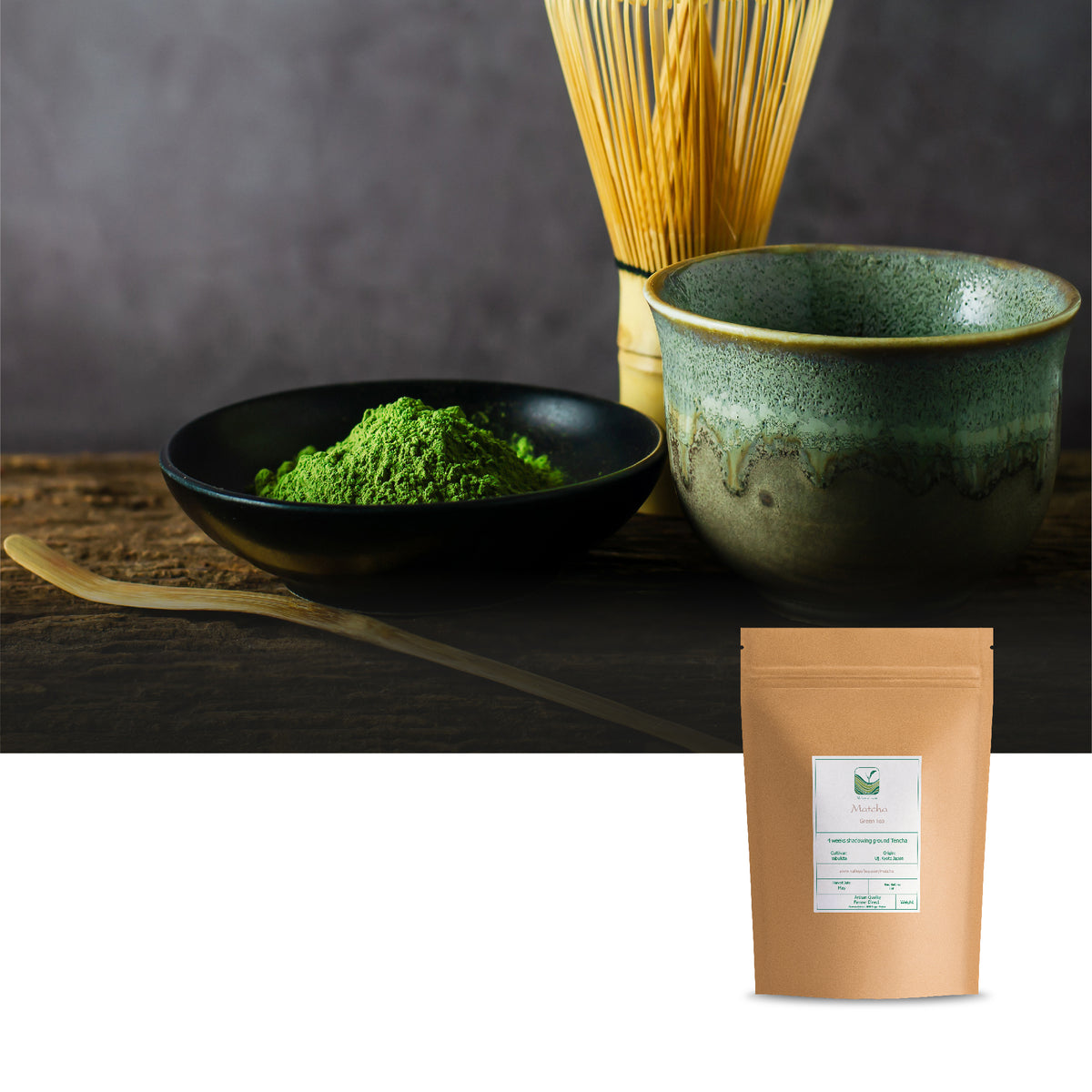 Culinaire Graad Japanse Matcha Thee - Groene Theepoeder Van Een Kleine Boerderij In Japan - Keuken Graad Perfect Voor Latte, Koken, Bakken En Smoothie 
