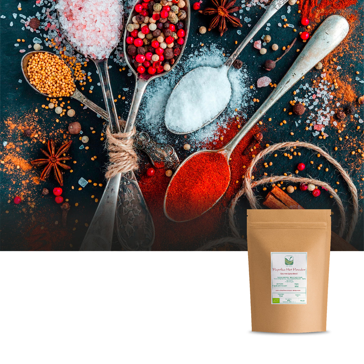 Paprika Pikant Gerookt Poeder - Gerookte Paprika 